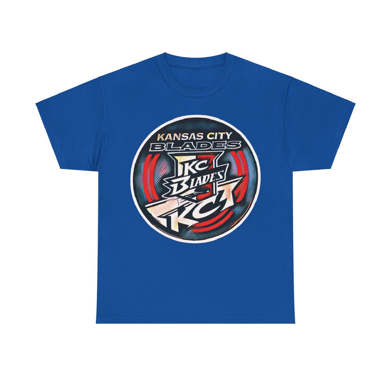 Load image into Gallery viewer, Kansas City Blades Missouri Hockey Team T-shirt
