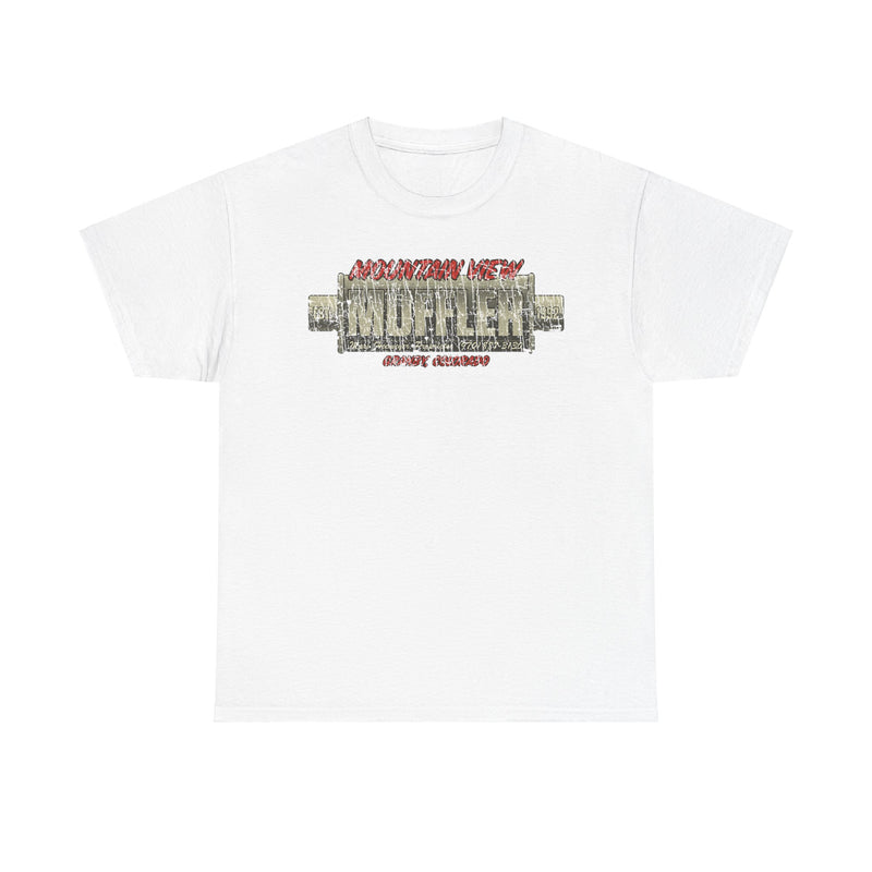 Load image into Gallery viewer, Mountain View Muffler Est 1992 Colorado T-shirt
