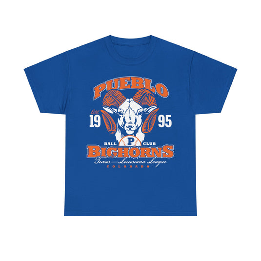 Pueblo Bighorns Est 1995 Colorado Baseball T-shirt