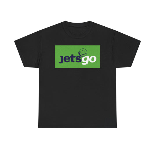 Jetsgo Canadian Airline Smiley Face Logo Vintage Aviation T-shirt