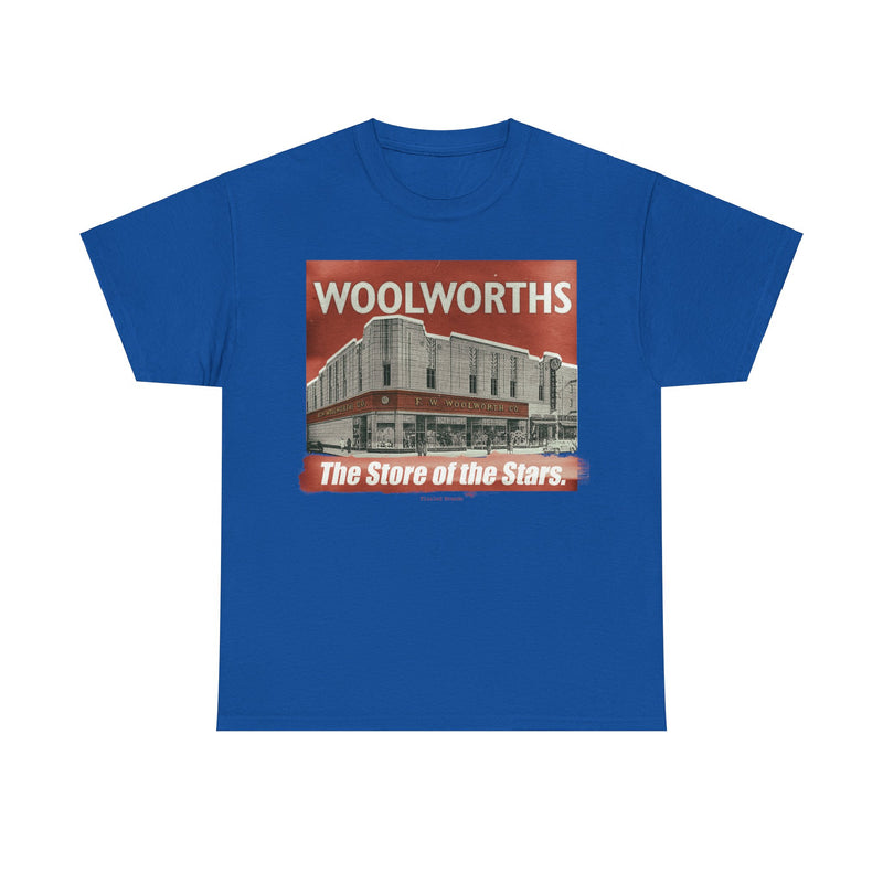 Load image into Gallery viewer, Woolworths Retail Store of the Stars Nostalgic Logo T-shirt
