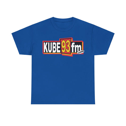 Kube 93 FM Seattle Washington Logo Radio Station T-shirt