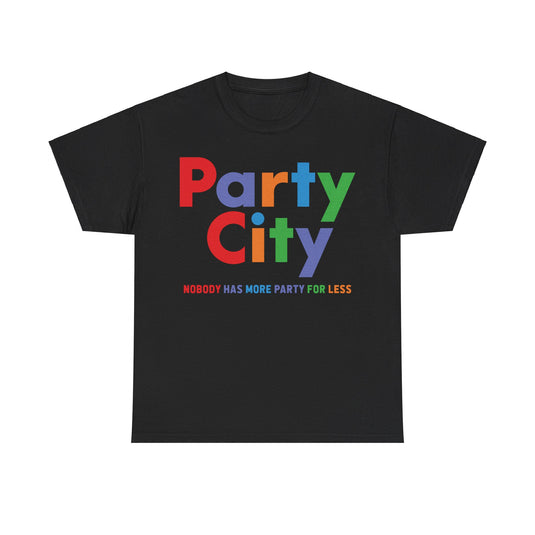 Party City Retail Store Nostalgic T-shirt