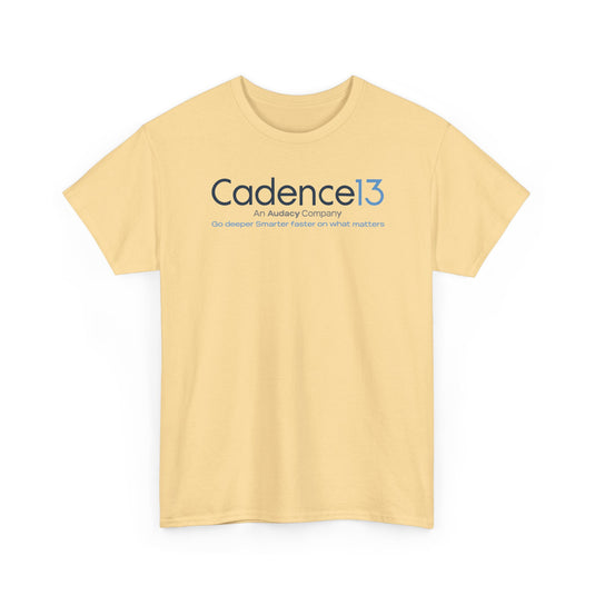 Cadence13 T-Shirt Defunct Audacy Podcast Company Go Deeper Smarter Faster TeeRetry