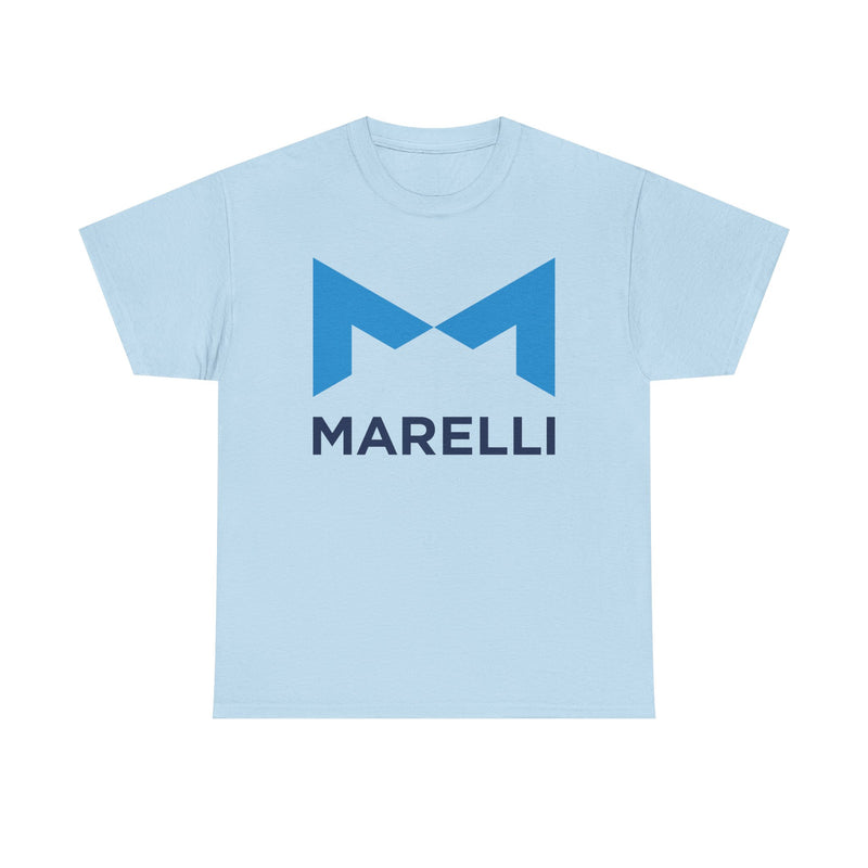 Load image into Gallery viewer, Marelli Holdings T-Shirt - Automotive Parts Manufacturing Industry Logo
