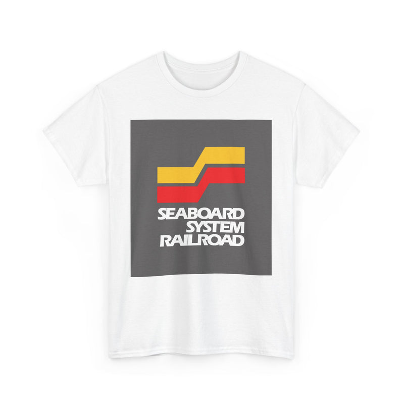 Load image into Gallery viewer, Seaboard System Railroad Logo Vintage Train Railway T-Shirt
