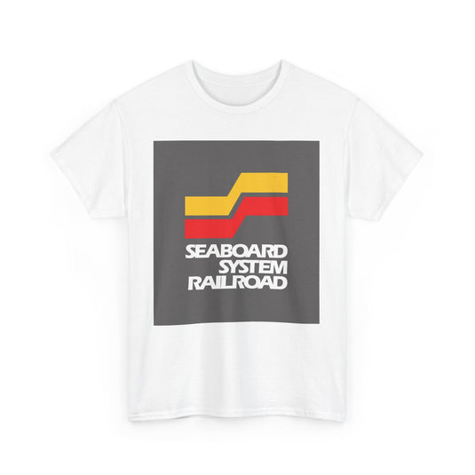 Seaboard System Railroad Logo Vintage Train Railway T-Shirt