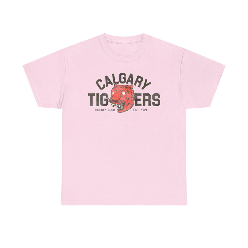 Load image into Gallery viewer, Calgary Tigers Hockey Team Nostalgic Logo T-shirt
