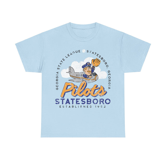 Statesboro Pilots Est 1952 Georgia Baseball T-shirt