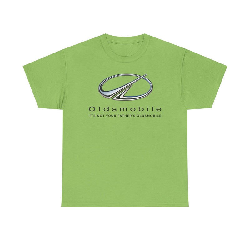 Load image into Gallery viewer, Oldsmobile It&#39;s Not Your Father&#39;s Oldsmobile Chrome Logo T-shirt
