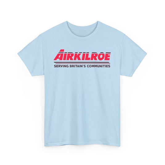 Air Kilroe Serving Britain's Communities Vintage Airline Logo Aviation T-shirt