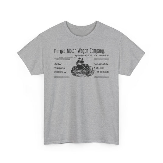 Duryea Motor Wagon Company First American Automobile T-shirt