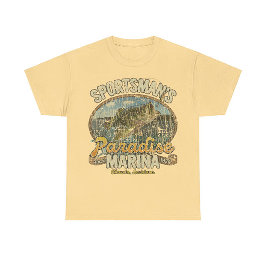 Sportsmans Paradise Louisiana Marina Store T-shirt