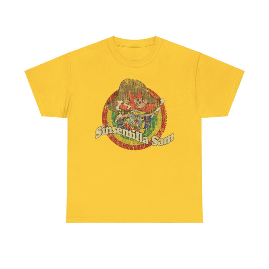Sinsemilla Sam 1982 Cannabis Cowboy Peace T-shirt