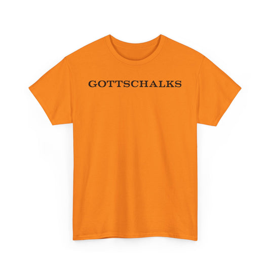 Gottschalks Simple Black Text Department Store Logo T-Shirt