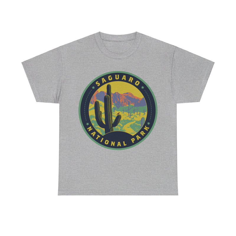 Load image into Gallery viewer, Saguaro National Park Arizona Round Logo T-shirt
