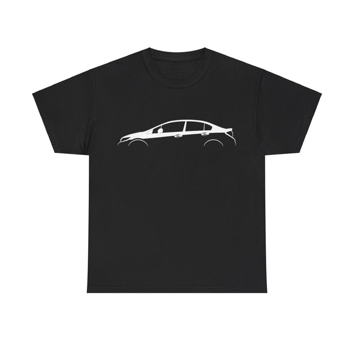 Honda Civic Si FB Silhouette Car T-shirt