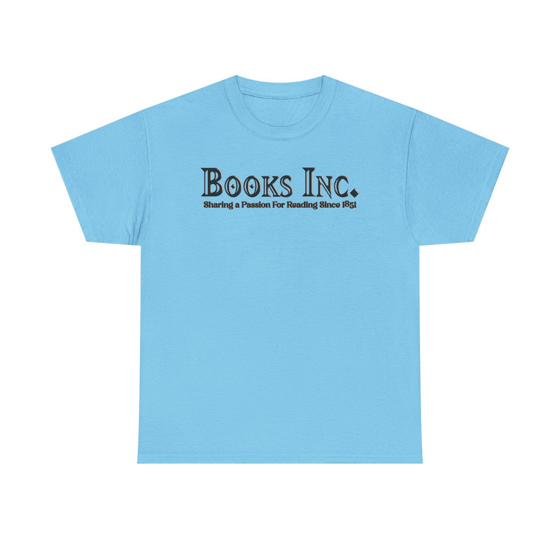 Load image into Gallery viewer, Books Inc T-Shirt Vintage Bookstore Logo Defunct Company Tee
