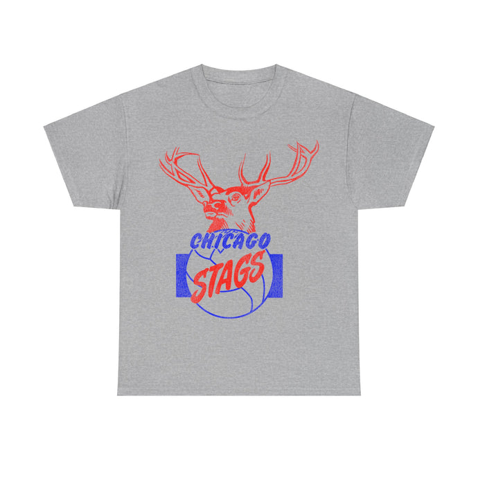 Chicago Stags Basketball Team Nostalgic Retro T-shirt