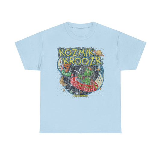 Kozmik Kroozr Nostalgic 1982 Video Game T-shirt