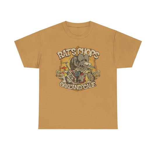 Rats Chops California Custom Motorcycle Shop T-shirt