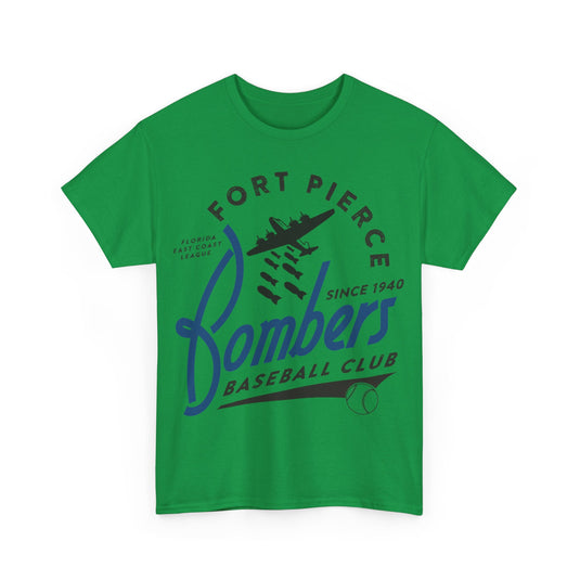 Fort Pierce Bombers Est 1940 Florida Baseball T-shirt