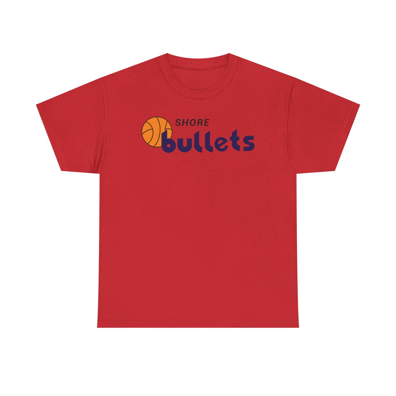Load image into Gallery viewer, Shore Bullets New Jersey Eastern Basketball 1976-1977 T-shirt
