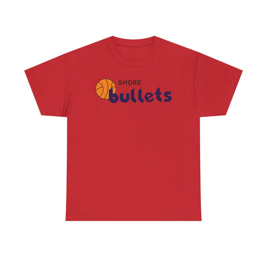 Shore Bullets New Jersey Eastern Basketball 1976-1977 T-shirt