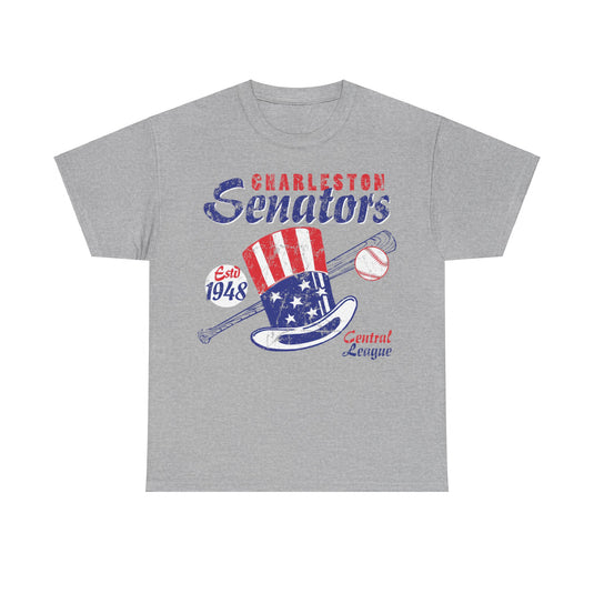 Charleston Senators Est 1948 West Virginia Baseball T-shirt