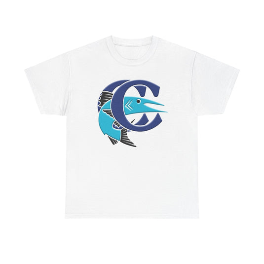 Corpus Christi Barracudas T-Shirt - Baseball 1994-95 Defunct Team Logo Tee
