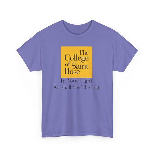 College of Saint Rose T-Shirt - Closed University Logo Tee - Albany NY