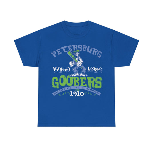 Petersburg Goobers Est 1910 Virginia Baseball T-shirt