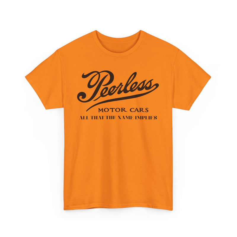 Load image into Gallery viewer, Peerless Motor Cars All That The Name Implies Vintage Logo T-shirt
