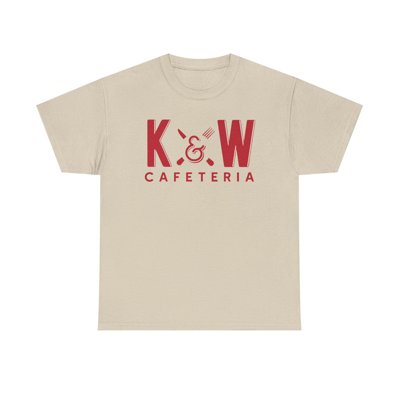 Load image into Gallery viewer, K&amp;W Cafeteria T-Shirt - Restaurant Industry Bankrupt Logo Tee

