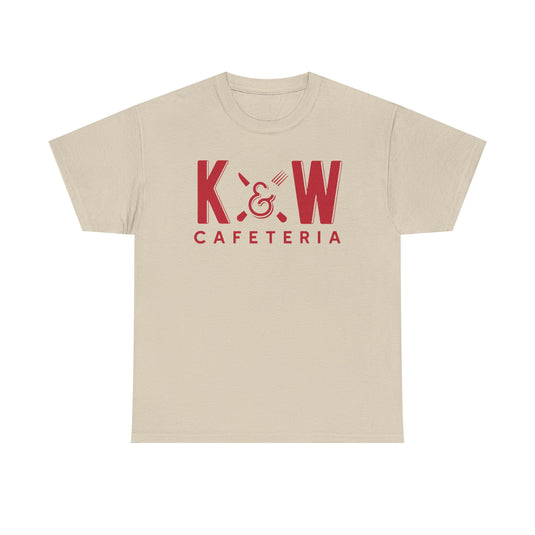 K&W Cafeteria T-Shirt - Restaurant Industry Bankrupt Logo Tee