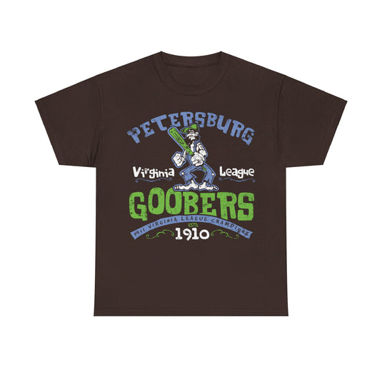 Petersburg Goobers Est 1910 Virginia Baseball T-shirt