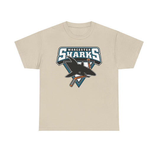 Worcester Sharks Hockey 2006-2015 Massachusetts T-shirt