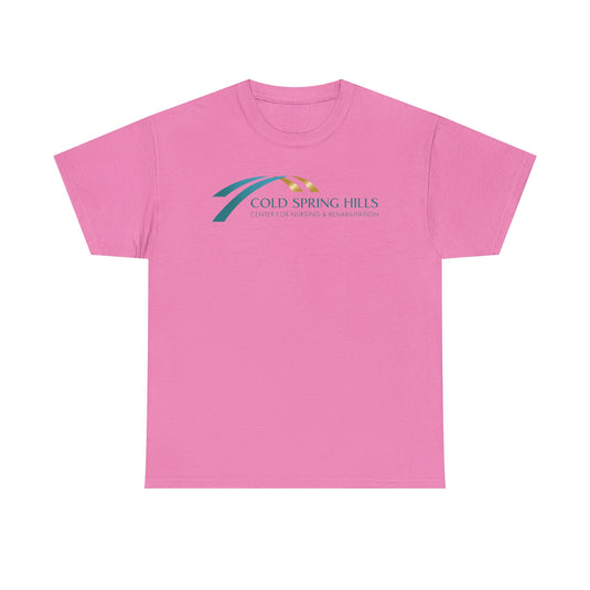 Cold Spring Hills T-Shirt Nursing Rehabilitation Bankrupt Company Logo Tee