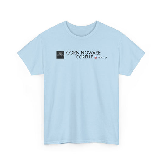 CorningWare Corelle T-Shirt - Classic Kitchenware Company Logo Tee