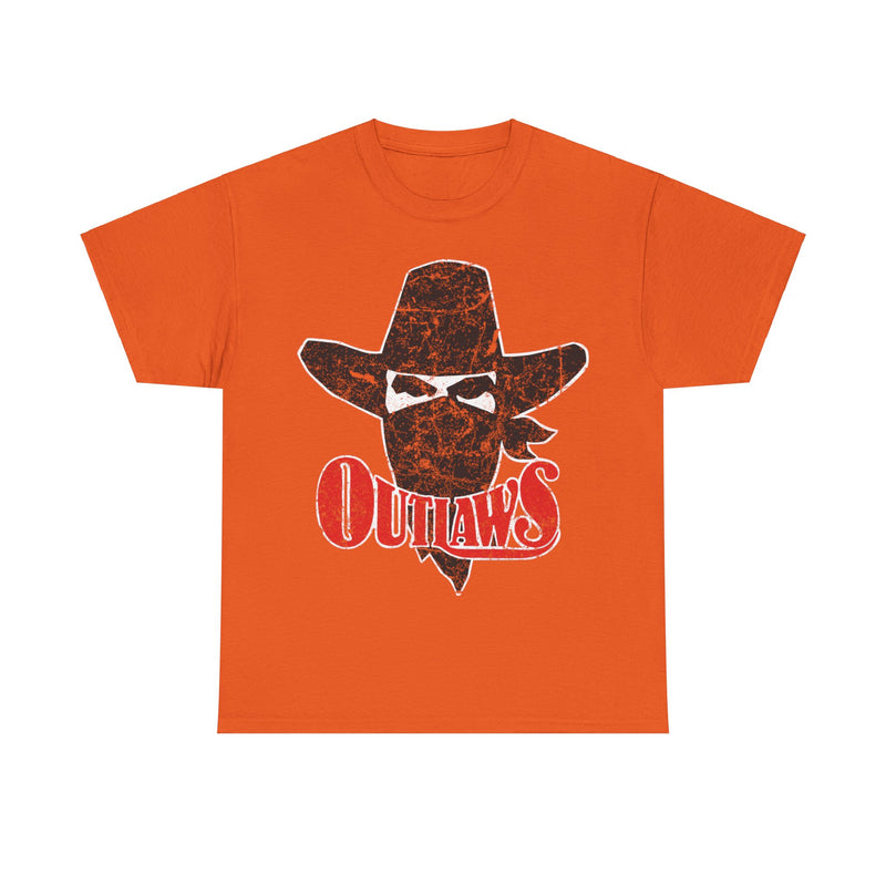 Load image into Gallery viewer, Arizona Outlaws Cowboy Logo Football Team T-shirt
