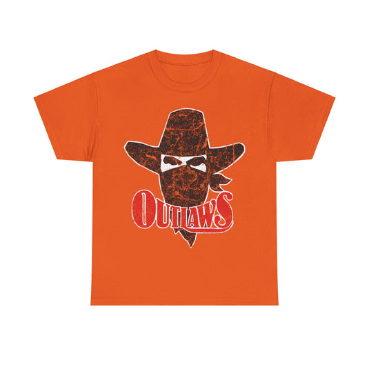 Arizona Outlaws Cowboy Logo Football Team T-shirt