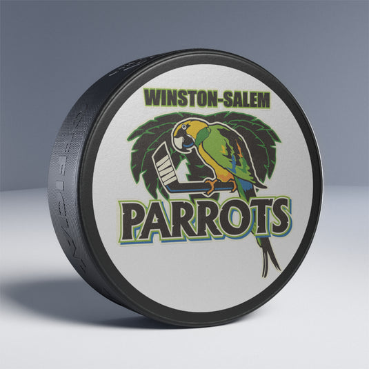 Winston-Salem Parrots North Carolina Hockey Puck