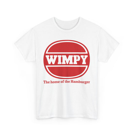 Wimpy Home of the Hamburger Vintage Restaurant Logo Chain T-Shirt