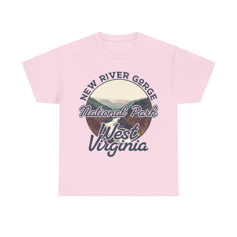 Load image into Gallery viewer, New River Gorge National Park West Virginia Poster Print T-shirt
