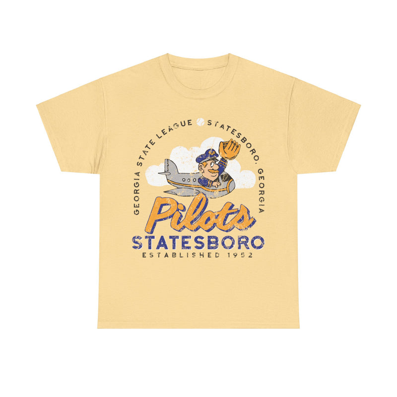 Load image into Gallery viewer, Statesboro Pilots Est 1952 Georgia Baseball T-shirt
