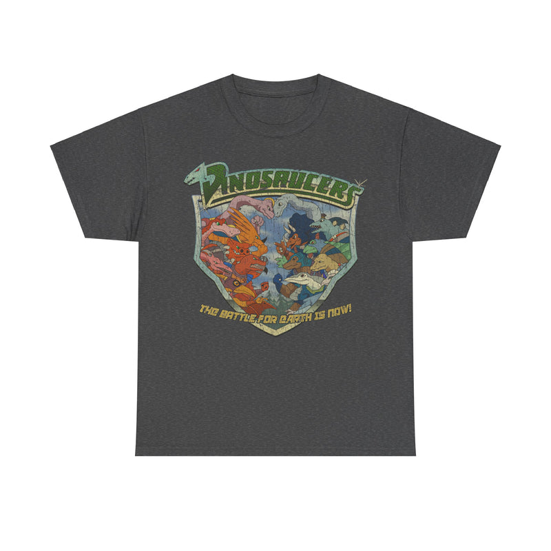 Load image into Gallery viewer, Dinosaucers Battle for Earth 1987 Cartoon Televison Show T-shirt
