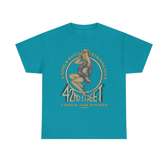 42nd Street Broadway Musical Poster Print T-shirt
