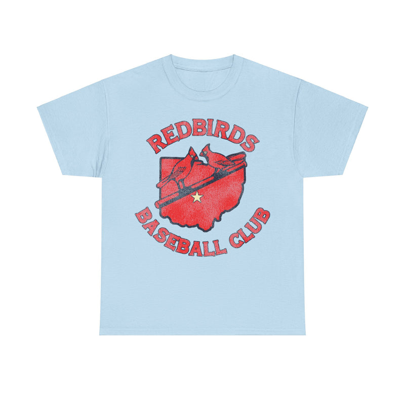 Load image into Gallery viewer, Columbus Redbirds Nostalgic Retro Baseball Team T-shirt
