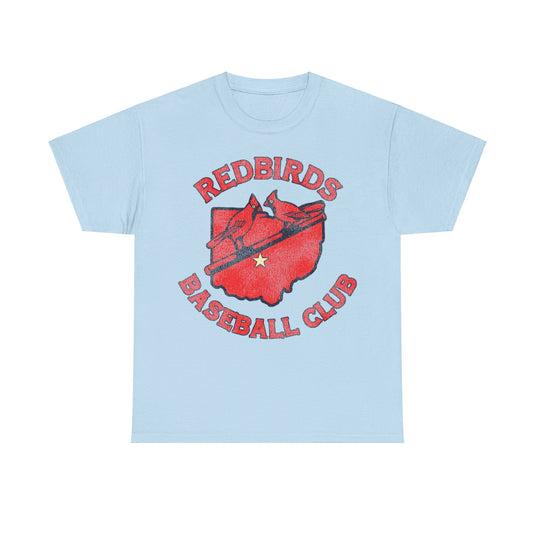 Columbus Redbirds Nostalgic Retro Baseball Team T-shirt