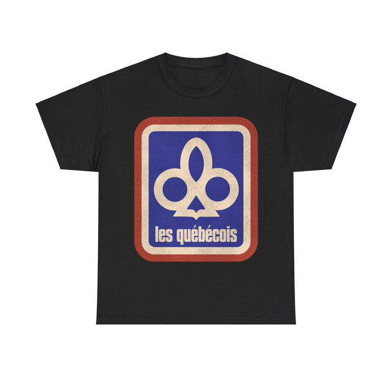 Load image into Gallery viewer, Les Quebecois De Montreal Lacrosse Team Nostalgic T-shirt
